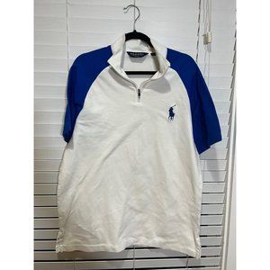 Vintage Polo Golf Ralph Lauren Mens Zip Polo Shirt - Size XL‎